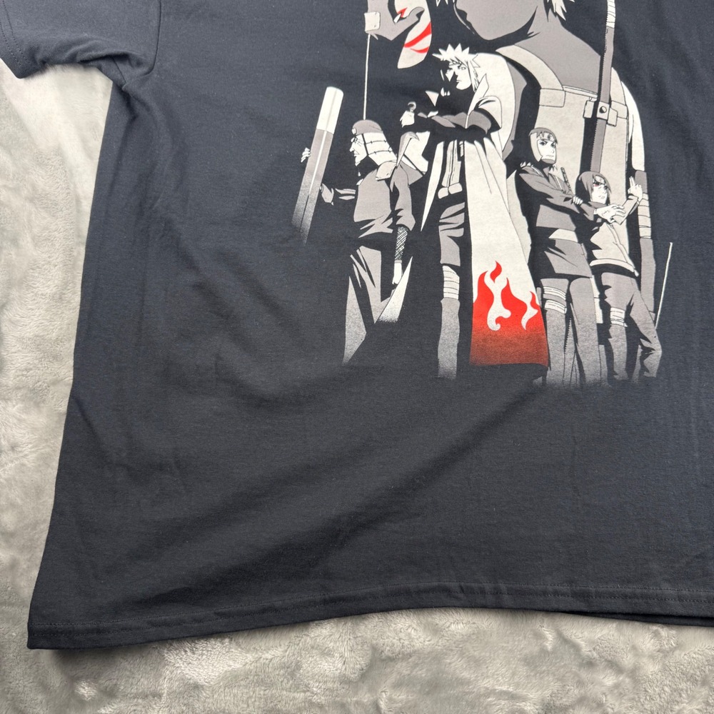 Naruto Shippuden Kakashi Story Graphic T-Shirt Ripple Junction Black Mens XL NEW - Picture 10 of 12